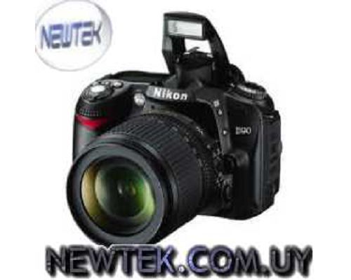 Camara Digital Nikon D90 12MP 3" Lente 18-105 Reflex SD SDHC